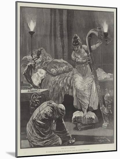 Cleopatra-Richard Caton Woodville II-Mounted Giclee Print