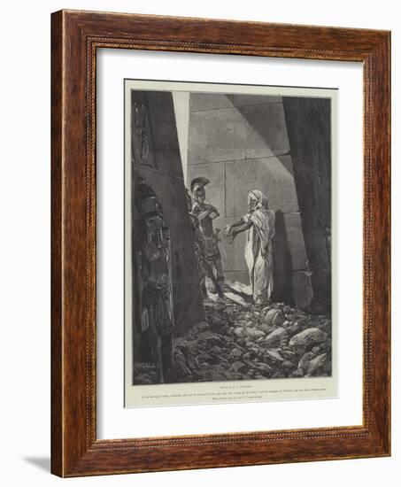 Cleopatra-Richard Caton Woodville II-Framed Giclee Print