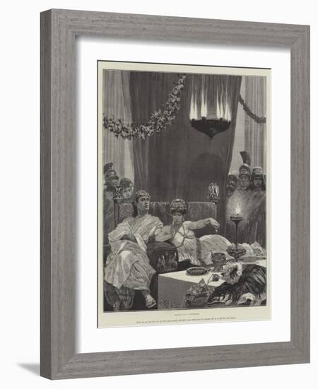 Cleopatra-Richard Caton Woodville II-Framed Giclee Print