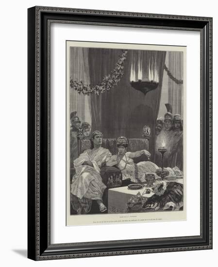 Cleopatra-Richard Caton Woodville II-Framed Giclee Print