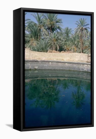 Cleopatras Pool, Siwa, Egypt-Vivienne Sharp-Framed Premier Image Canvas