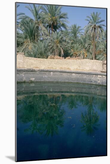 Cleopatras Pool, Siwa, Egypt-Vivienne Sharp-Mounted Photographic Print