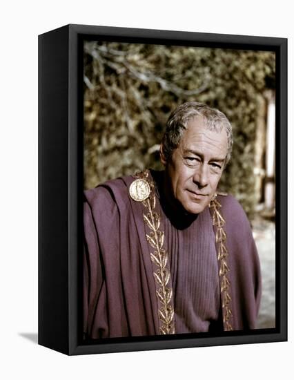 Cleopatre Cleopatra, by Joseph Mankiewicz with Rex Harrison, 1963 (photo)-null-Framed Stretched Canvas