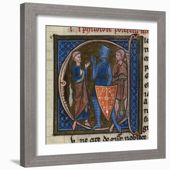 Cleric, Knight and Workman representing the three classes-French-Framed Giclee Print
