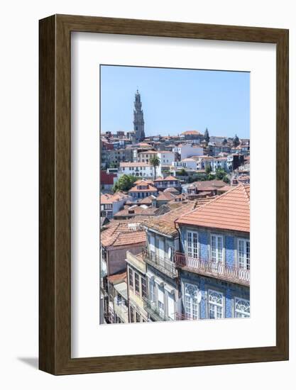 Clerigos Tower, Europe, Portugal, Oporto-Lisa S. Engelbrecht-Framed Photographic Print