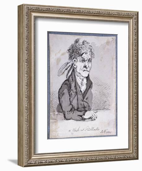 Clerk from the Guildhall's Law Courts, 1801-John Nixon-Framed Giclee Print