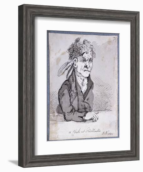 Clerk from the Guildhall's Law Courts, 1801-John Nixon-Framed Giclee Print