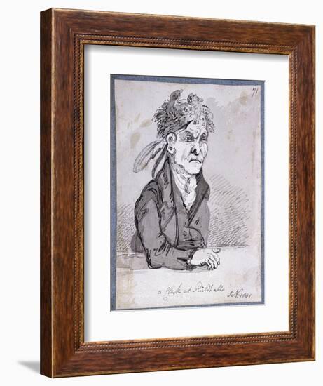 Clerk from the Guildhall's Law Courts, 1801-John Nixon-Framed Giclee Print