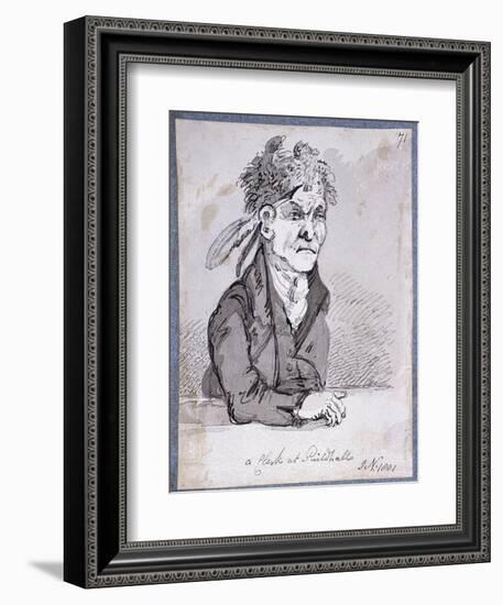 Clerk from the Guildhall's Law Courts, 1801-John Nixon-Framed Giclee Print