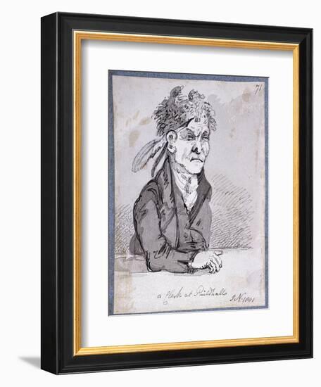 Clerk from the Guildhall's Law Courts, 1801-John Nixon-Framed Giclee Print