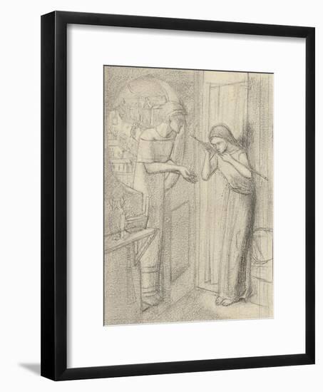 Clerk Saunders-Elizabeth Eleanor Siddal-Framed Giclee Print