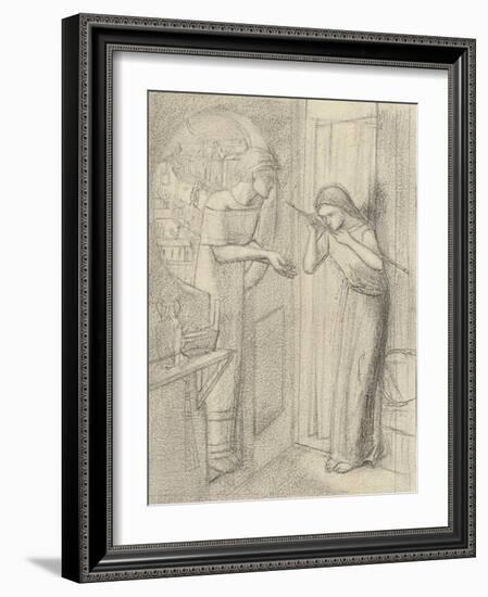 Clerk Saunders-Elizabeth Eleanor Siddal-Framed Giclee Print