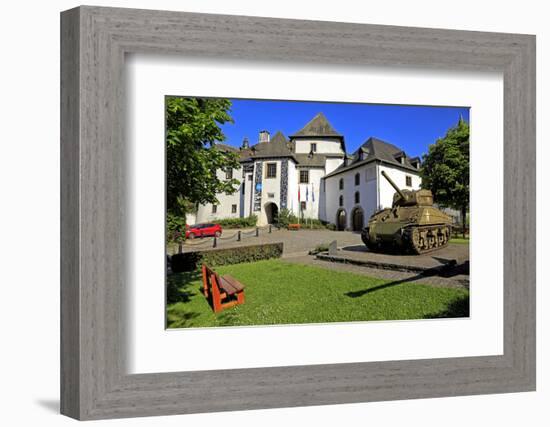 Clervaux Castle, Canton of Clervaux, Grand Duchy of Luxembourg, Europe-Hans-Peter Merten-Framed Photographic Print