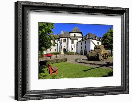 Clervaux Castle, Canton of Clervaux, Grand Duchy of Luxembourg, Europe-Hans-Peter Merten-Framed Photographic Print