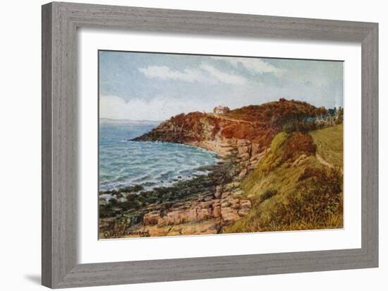 Clevedon, Lady's Bay-Alfred Robert Quinton-Framed Giclee Print