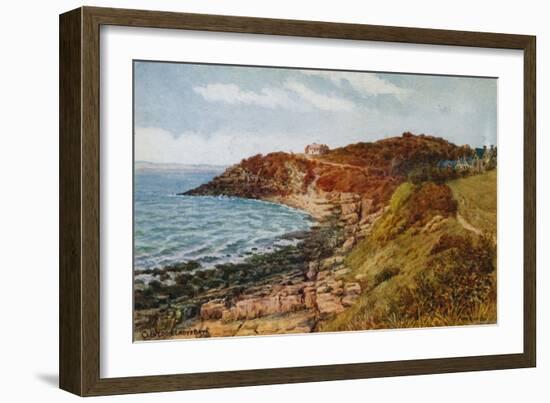 Clevedon, Lady's Bay-Alfred Robert Quinton-Framed Giclee Print