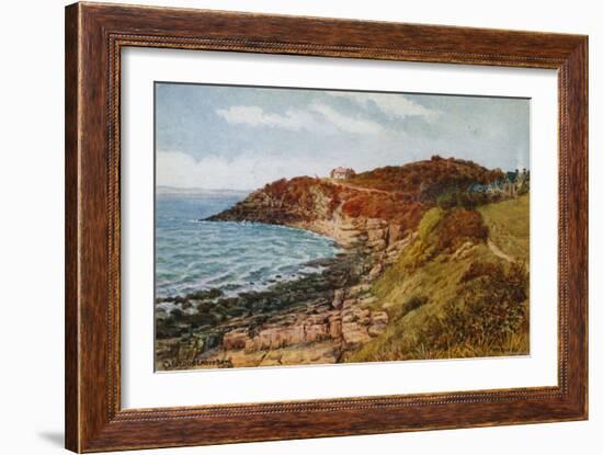 Clevedon, Lady's Bay-Alfred Robert Quinton-Framed Giclee Print