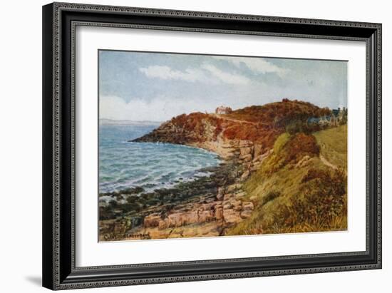 Clevedon, Lady's Bay-Alfred Robert Quinton-Framed Giclee Print