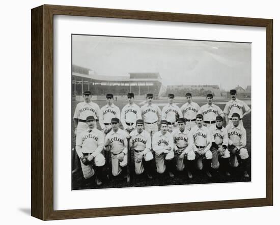 Cleveland Baseball Club-J.M. Greene-Framed Photographic Print