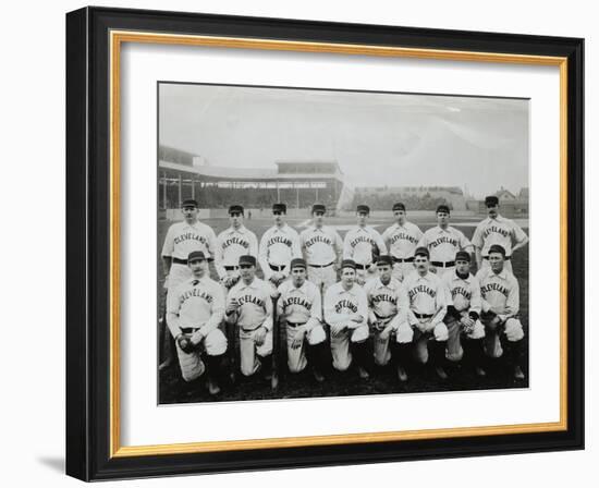 Cleveland Baseball Club-J.M. Greene-Framed Photographic Print