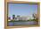 Cleveland Browns Stadium and City Skyline, Ohio, USA-Cindy Miller Hopkins-Framed Premier Image Canvas