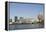 Cleveland Browns Stadium and City Skyline, Ohio, USA-Cindy Miller Hopkins-Framed Premier Image Canvas