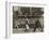 Cleveland Indians', Bob Feller, Pitching to New York Yankees' Joe Dimaggio-null-Framed Photo