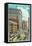 Cleveland, Ohio - Euclid Avenue, Hippodrome Exterior-Lantern Press-Framed Stretched Canvas