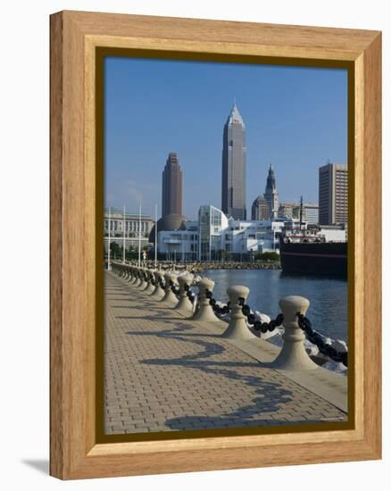 Cleveland, Ohio, USA-Alan Copson-Framed Premier Image Canvas