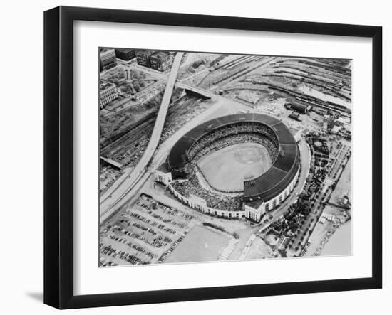 Cleveland's Municipal Stadium-null-Framed Photographic Print