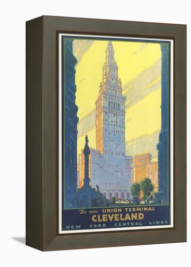 Cleveland Union Terminal-null-Framed Stretched Canvas