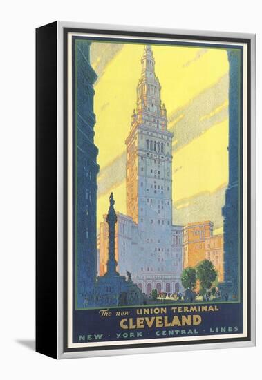 Cleveland Union Terminal-null-Framed Stretched Canvas