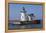 Cleveland West Pierhead Lighthouse, Ohio, USA-Joe Restuccia III-Framed Premier Image Canvas