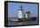 Cleveland West Pierhead Lighthouse, Ohio, USA-Joe Restuccia III-Framed Premier Image Canvas