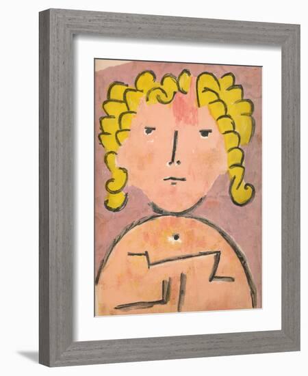 'Clever Child (Kluges Kind)', 1937, (1939)-Paul Klee-Framed Giclee Print