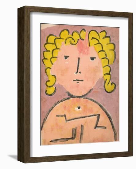 'Clever Child (Kluges Kind)', 1937, (1939)-Paul Klee-Framed Giclee Print