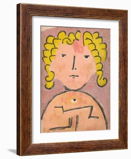 'Clever Child (Kluges Kind)', 1937, (1939)-Paul Klee-Framed Giclee Print