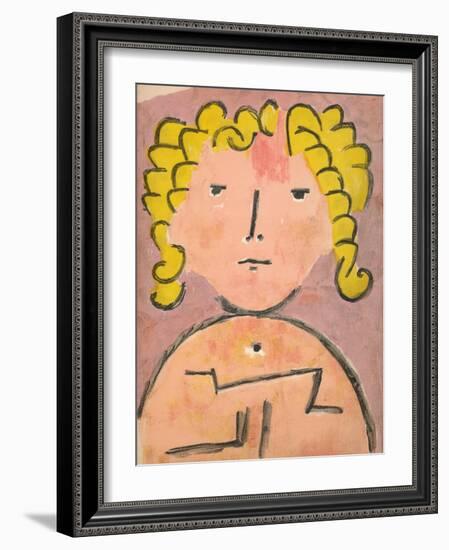 'Clever Child (Kluges Kind)', 1937, (1939)-Paul Klee-Framed Giclee Print