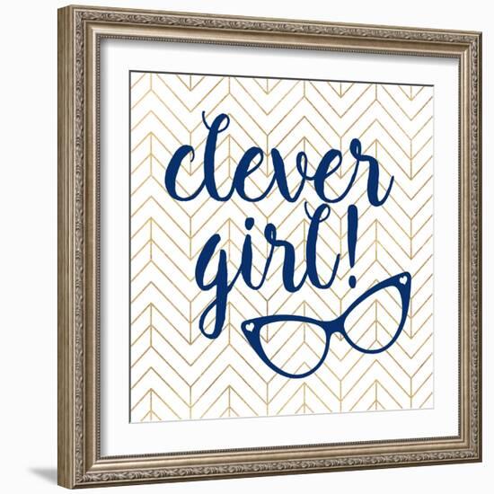 Clever girl!-Bella Dos Santos-Framed Art Print