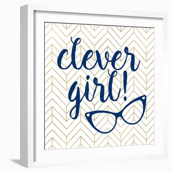 Clever girl!-Bella Dos Santos-Framed Art Print