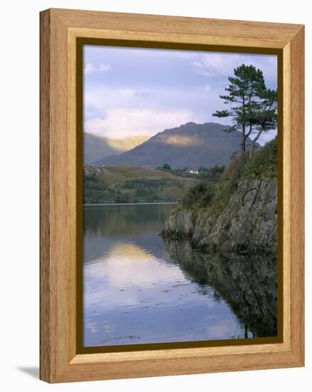 Clew Bay Peninsula, Wesport Area, County Mayo, Connacht, Eire (Ireland)-Bruno Barbier-Framed Premier Image Canvas