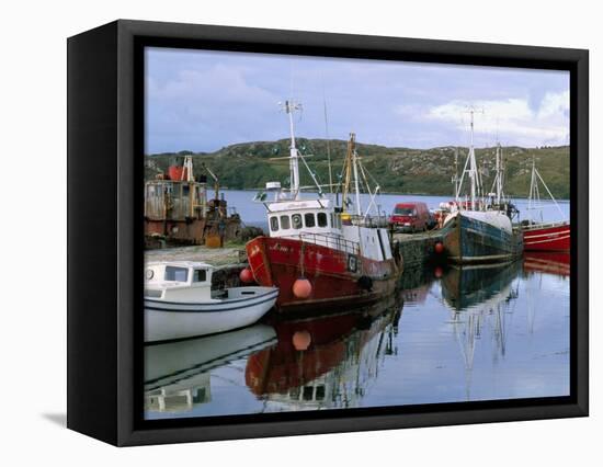 Clew Bay Peninsula, Wesport Area, County Mayo, Connacht, Eire (Ireland)-Bruno Barbier-Framed Premier Image Canvas