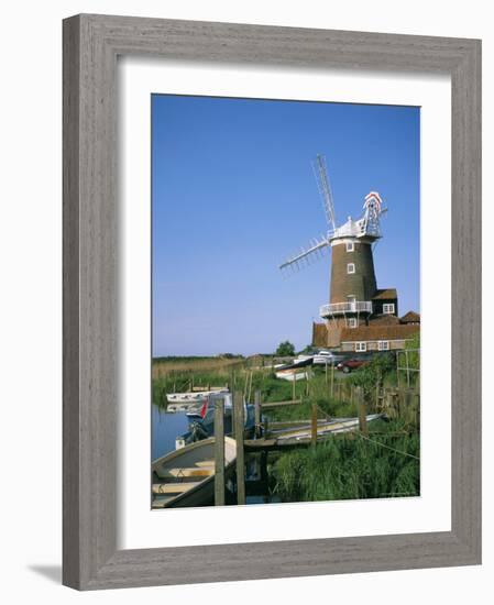 Cley Mill, Cley Next the Sea, Norfolk, England, United Kingdom-Geoff Renner-Framed Photographic Print
