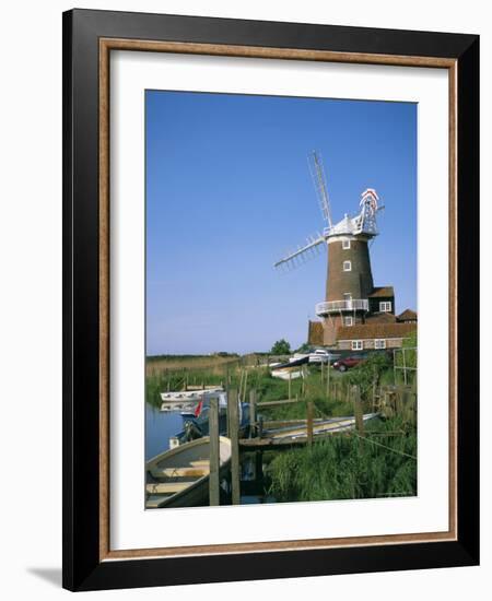 Cley Mill, Cley Next the Sea, Norfolk, England, United Kingdom-Geoff Renner-Framed Photographic Print