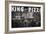 Clients of the Pizzeria 'King of Pizza'-Mario de Biasi-Framed Giclee Print