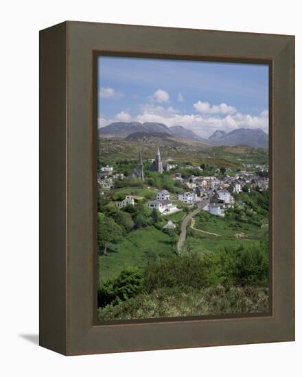 Clifden, Connemara, County Galway, Connacht, Eire (Republic of Ireland)-Roy Rainford-Framed Premier Image Canvas