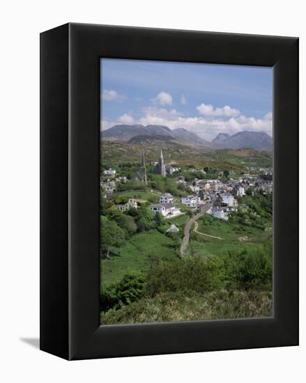 Clifden, Connemara, County Galway, Connacht, Eire (Republic of Ireland)-Roy Rainford-Framed Premier Image Canvas