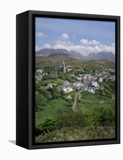 Clifden, Connemara, County Galway, Connacht, Eire (Republic of Ireland)-Roy Rainford-Framed Premier Image Canvas