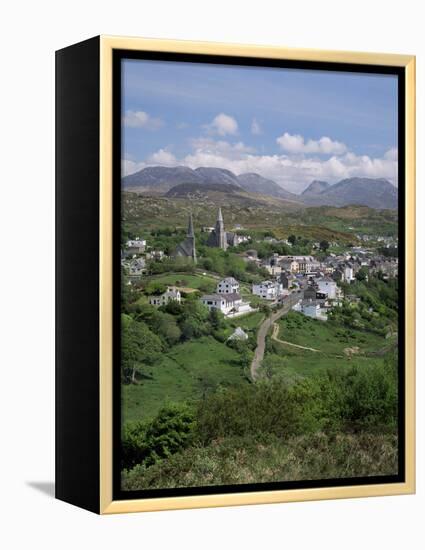 Clifden, Connemara, County Galway, Connacht, Eire (Republic of Ireland)-Roy Rainford-Framed Premier Image Canvas