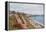 Cliff and Promenade, Clacton-On-Sea-Alfred Robert Quinton-Framed Premier Image Canvas